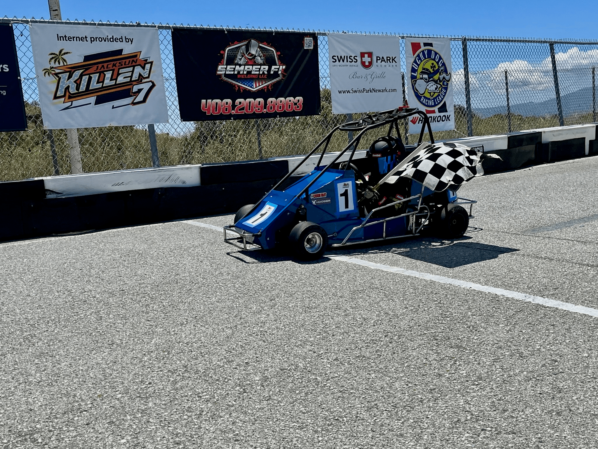 Racing at our local track — where Pace started.